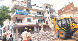 Massive JDA operation clears 280 illegal constructions